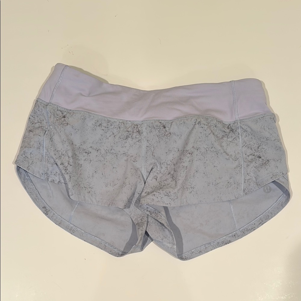 Lululemon Athletica Light Gray Athletic Shorts